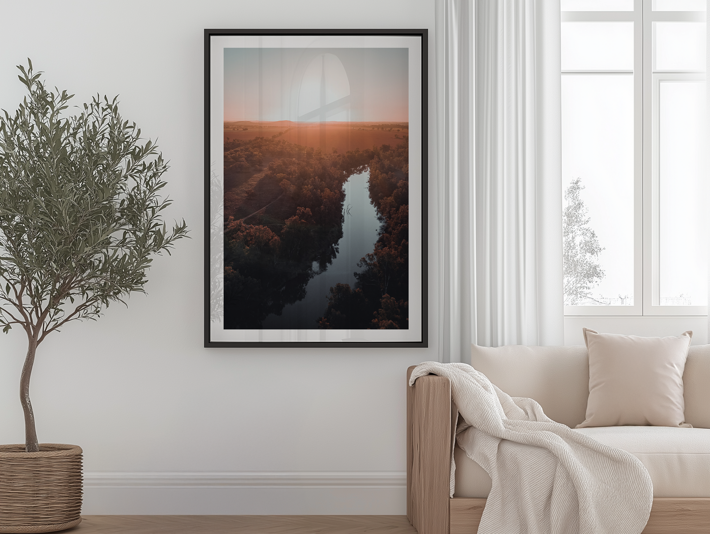 Macquarie River Sunset Print