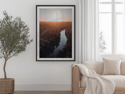 Macquarie River Sunset Print