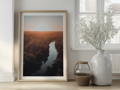 Macquarie River Sunset Print